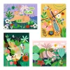 Djeco Művészeti műhely - Festés kiemelkedően - Trópusi erdő - Tropical forest, 3–5 év, Többszínű