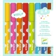 Djeco Kimosható filctoll készlet piciknek - 8 szín - 8 felt-tips for little ones, 3–5 év, Többszínű