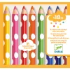 Djeco Színesceruza készlet piciknek - 8 szín - 8 colouring pencils for little ones, 3–5 év, Többszínű