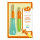 Djeco Marok ecset készlet - 3 féle ügyes ecset gyerekeknek - 3 ingenious paintbrushes, 3–5 év, Többszínű