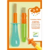 Djeco Marok ecset készlet - 3 féle ügyes ecset gyerekeknek - 3 ingenious paintbrushes, 3–5 év, Többszínű