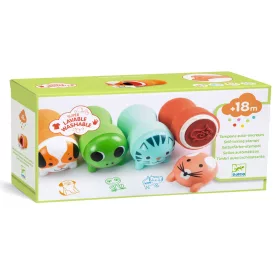 Djeco Bélyegzők kicsiknek - Kerti állatok - Stamps fort littles ones - Garden animals, 3–5 év, Többszínű