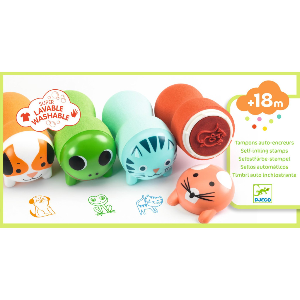 Bélyegzők kicsiknek - Kerti állatok - Stamps fort littles ones - Garden animals – alternatív kép 3