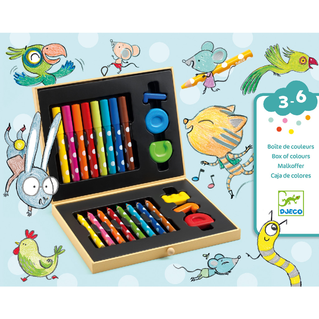 Kicsik színes készlete - Box of colours for toddlers – fő nézet