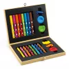 Djeco Kicsik színes készlete - Box of colours for toddlers, 3–5 év, Többszínű