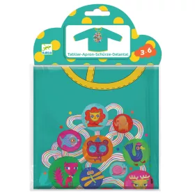 Djeco Festőköpeny - Muriel - Apron Muriel, 3–5 év, Többszínű