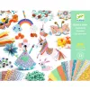 Djeco Kollázs műhely - Kreatív alkatrészek nagy készlete - Creativity kit, 3–5 év, Többszínű