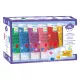 Djeco Ujjfesték - Hat csillámos szín - 6 tubes of finger paint - Glitter, 3–5 év, Többszínű