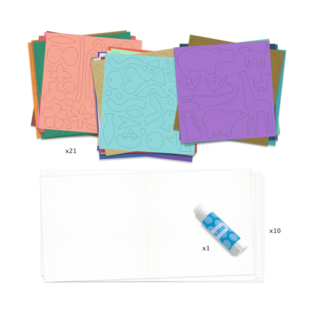 Kollázs műhely - Kis papírformák - Little papers – alternatív kép 2