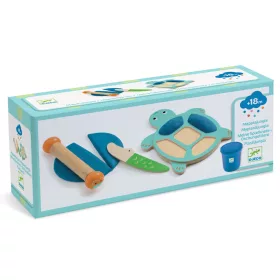 Djeco Gyurmaformázó készlet - Nyújtófás - Myplastijungle, 3–5 év, Többszínű