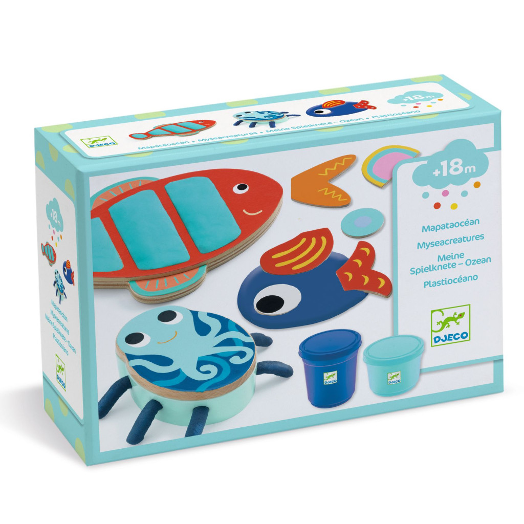Gyurmaformázó készlet - Tengeri teremtményeim - Myseacreatures – fő nézet