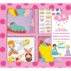 Djeco Matricázó képkészítés - Hercegnős - I love princesses, 3–5 év, Többszínű
