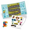 Djeco Matricás foglalkoztató - Autókázás - Cars, 3–5 év, Többszínű