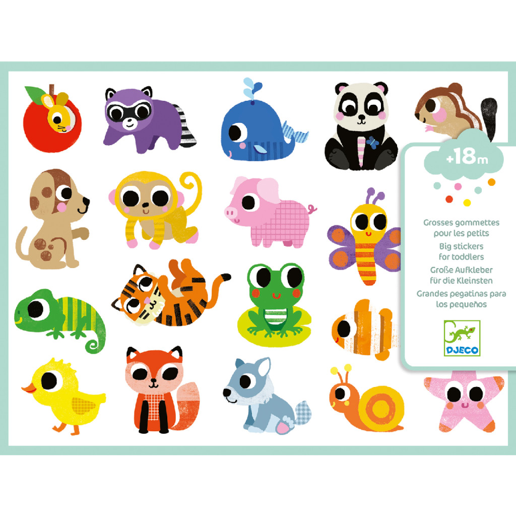 Matricák - Bébi állatok - Baby animals – fő nézet