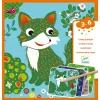 Djeco Karckép technika - Állat-élet - Country creatures, 3–5 év, Többszínű
