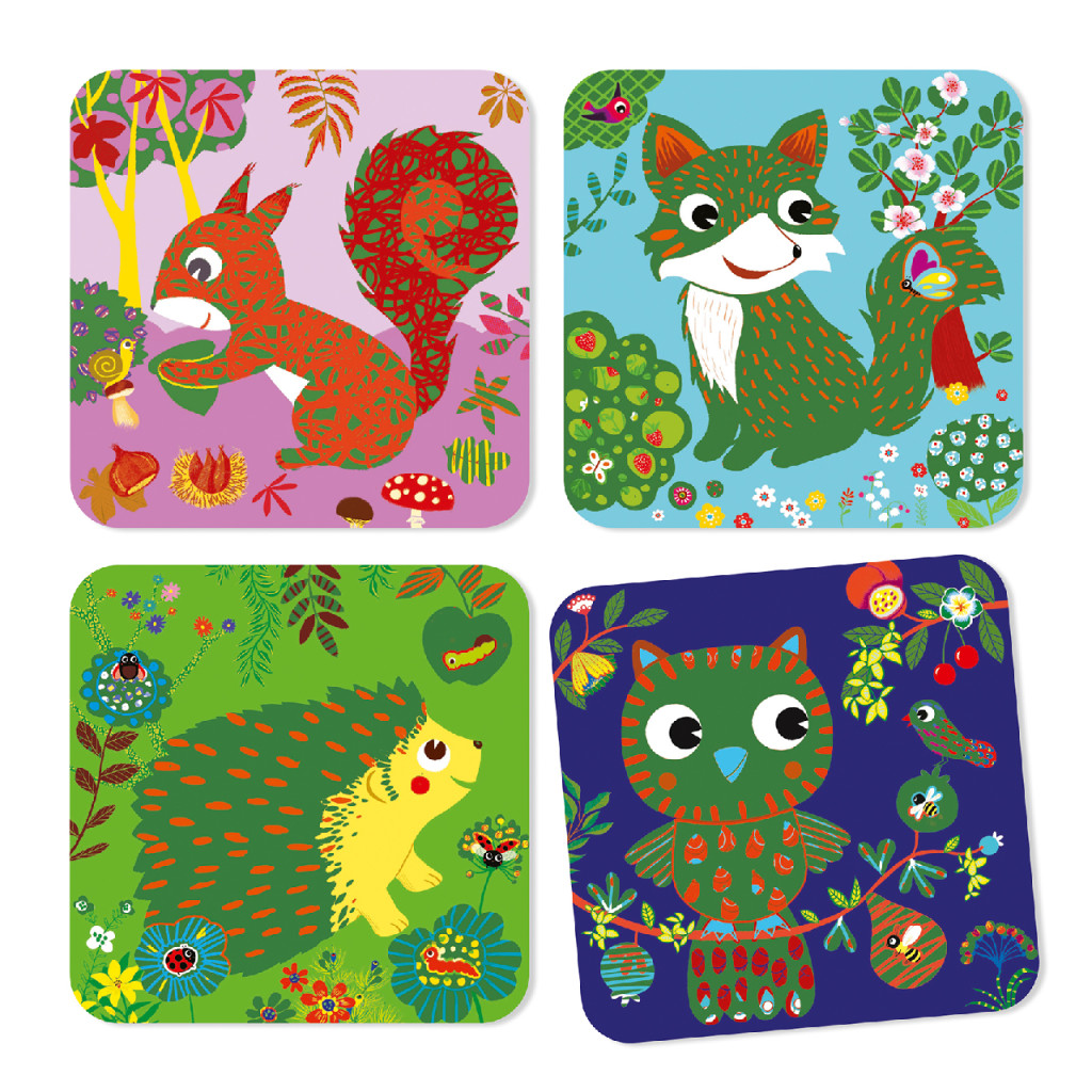 Karckép technika - Állat-élet - Country creatures – alternatív kép 1
