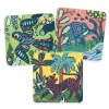 Djeco Karckép technika - Nagy állatok - Big animals, 3–5 év, Többszínű