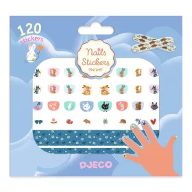 Djeco Körömmatricák - Mókicák - Cutie, 3–5 év, Többszínű