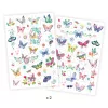 Djeco Tetováló matricák - Álompillangók - Dream butterflies, 3–5 év, Többszínű