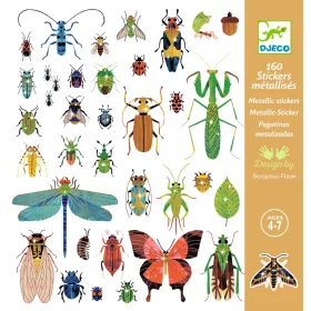 Djeco Matricák - Rovarok és bogarak - Microcosmos, 3–5 év, Többszínű