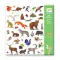 Djeco Matricák - Állatvilág - Fauna, 3–5 év, Többszínű