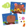 Djeco Kreatív műhely - 6 technika 1 dobozban - Egér és barátai - The mouse and his friends, 3–5 év, Többszínű