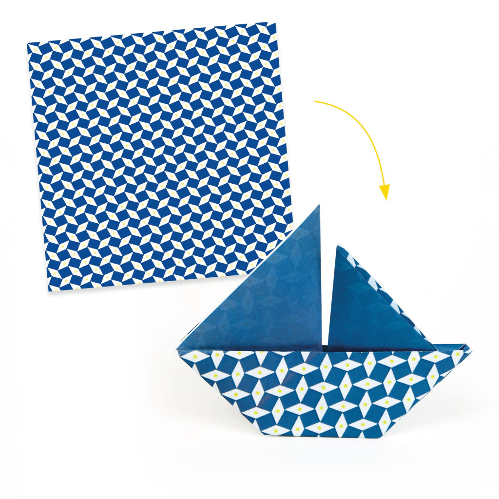 Origami 100 lapos készlet - Nyár, 10 x10 grafikával - Natsu – alternatív kép 1