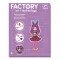 Djeco E-textil műhely - Nyuszilány kitűző - Brooch - Bunny girl, 3–5 év, Többszínű