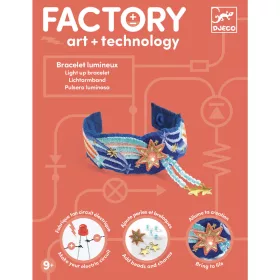 Djeco E-textil műhely - Csillagfény karkötő - Nova, 3–5 év, Többszínű