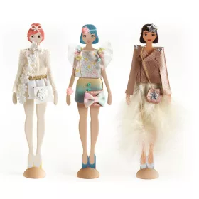 Djeco Divattervező műhely - Karola kollekciója - Fashion by Caroline, 3–5 év, Többszínű