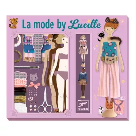 Djeco Divattervező műhely - Luca kollekciója - Fashion by Lucille, 3–5 év, Többszínű