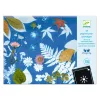 Djeco Művészeti műhely - Papírok a Cianotípia technikához - Cyanotype Paper, 3–5 év, Többszínű