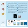Djeco Művészeti műhely - Papírok a Cianotípia technikához - Cyanotype Paper, 3–5 év, Többszínű