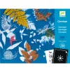 Djeco Művészeti műhely - Napnyomat kezdő készlet - Cyanotype Starter Kit, 3–5 év, Többszínű