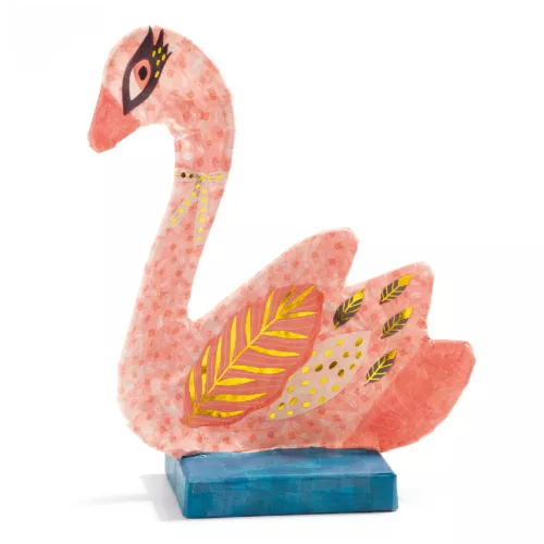 Djeco Művészeti műhely - Szoborkészítés - A hattyú - The swan, 3–5 év, Többszínű