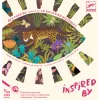 Djeco Művészeti műhely - Megállt az idő - Inspired by Henri Rousseau - A Moment in Time, 3–5 év, Piros