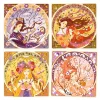 Djeco Művészeti műhely - Isteni - Inspired by Alfons Mucha - Divine, 6–8 év, Piros