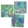 Djeco Művészeti műhely - Tavirózsák - Inspired by Claude Monet - Water Lily, 3–5 év, Piros