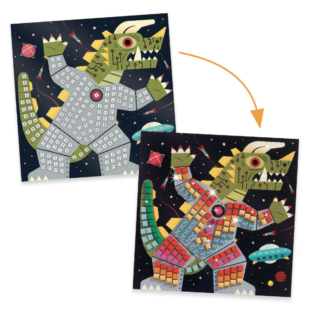Mozaikkép készítés - Űrcsata - Space battle – alternatív kép 3