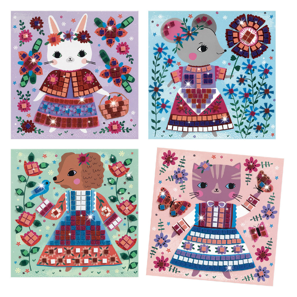 Mozaikkép készítés - Édes háziállatok - Lovely pets – alternatív kép 2
