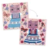 Djeco Mozaikkép készítés - Édes háziállatok - Lovely pets, 3–5 év, Többszínű