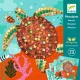 Djeco Mozaikkép készítés - Karib-térség - Caribbean, 3–5 év, Többszínű