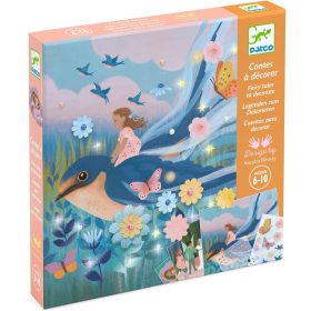   Művészeti műhely - Meseillusztráció, Hüvelyk Panna - Thumbelina