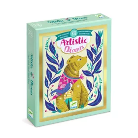 Djeco Artistic Diams - Gyémántszemes kirakó - Misztikus lények - Mythical Creatures, 6–8 év, Többszínű