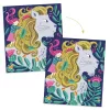 Djeco Artistic Diams - Gyémántszemes kirakó - Misztikus lények - Mythical Creatures, 6–8 év, Többszínű