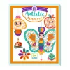 Djeco Artistic String art - Varrás és díszítés - Kertemben - Garden, 3–5 év, Többszínű