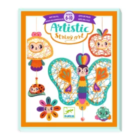 Djeco Artistic String art - Varrás és díszítés - Kertemben - Garden, 3–5 év, Többszínű
