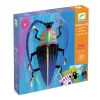 Djeco Papírszobor műhely - Bogarak - Paper bugs, 6–8 év, Többszínű