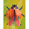 Djeco Papírszobor műhely - Bogarak - Paper bugs, 6–8 év, Többszínű