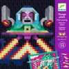 Djeco Fűzős képkészítő - Betolakodók - Invaders, 3–5 év, Többszínű